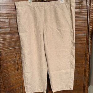 J.Jill Flax Linen Pants